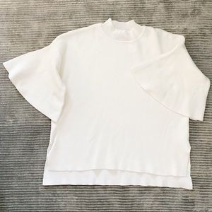 Sunday in Brooklyn Flutter sleeve top size small.